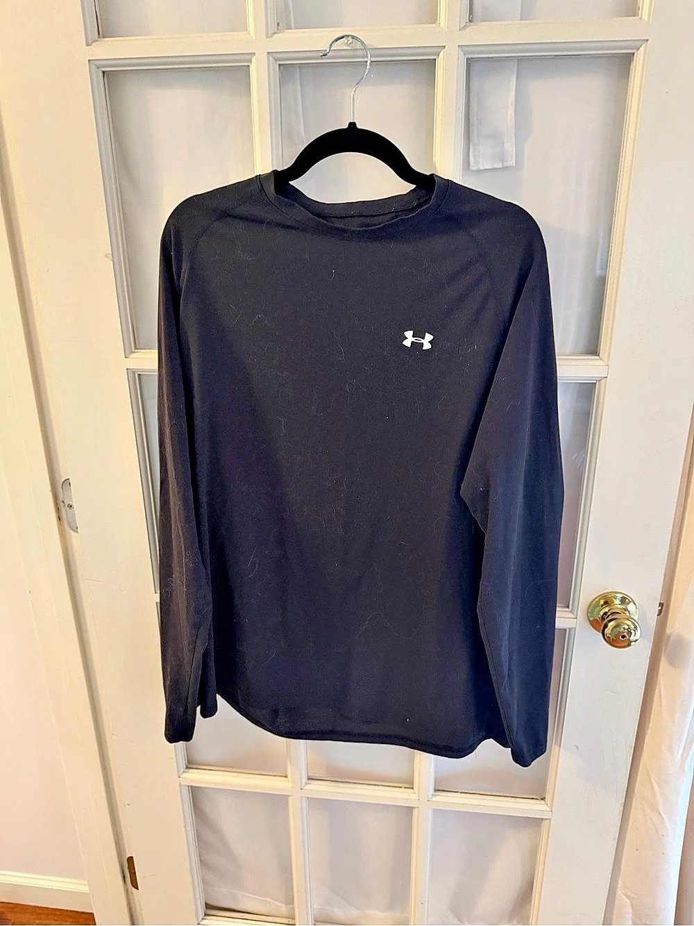 Under Armour Loose HeatGear Long Sleeve Shirt Black